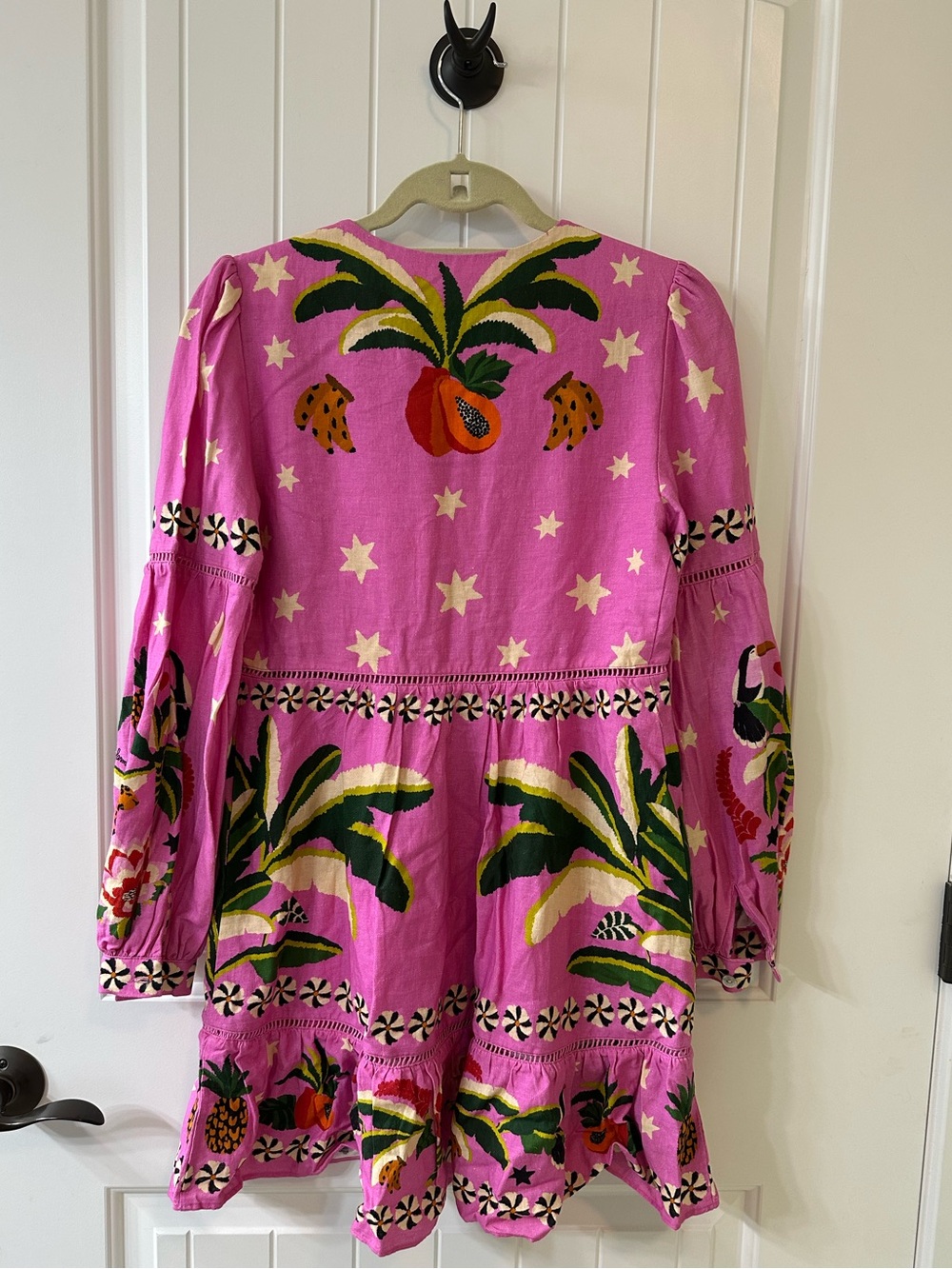 FARM Rio Leopard Forest Mini Dress Size-XXS - Picture 5 of 6